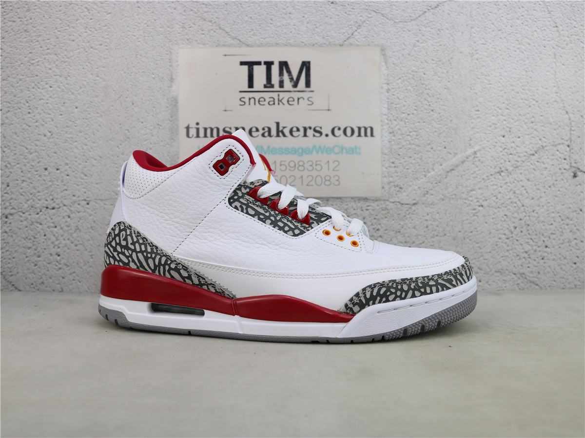 Air Jordan 3 Retro Cardinal Red CT8532-126